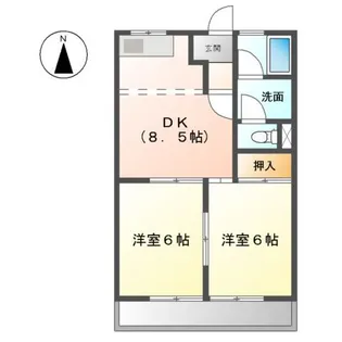 クオレ108【00203号室】の間取り