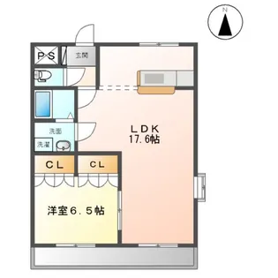 アグレストⅡ【2階】の間取り
