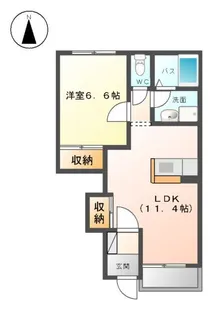 コンフォース【1階】の間取り
