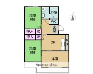 メゾン東大垣【3階】の間取り