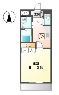 オーレスト・ハイム【1階】の間取り