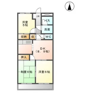 PEAR・GARDEN(ペアガーデン)【00105号室】の間取り
