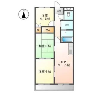 エポックあすか【202号室】の間取り