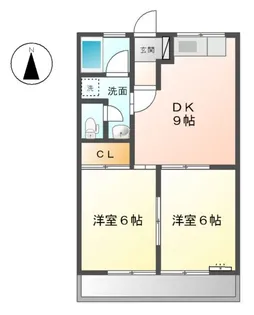 アーバンレジデンス【00205号室】の間取り