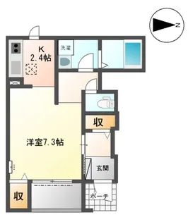 カーザ・ミーア【103号室】の間取り
