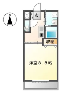 プランドール【1階】の間取り