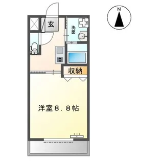 プランドール【1階】の間取り