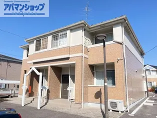 ハーモニーB【2階】の外観