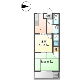 ブランドAZ【2階】の間取り