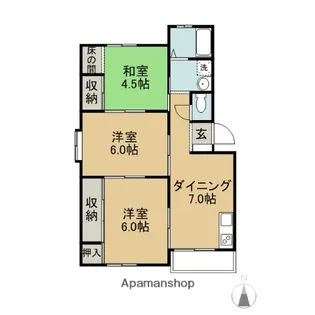 加藤ビルⅠ【2階】の間取り