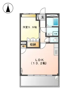 LRプリオール【2階】の間取り
