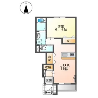 VICTORIA(ビクトリア)【1階】の間取り