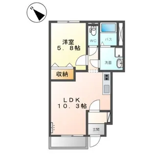 スターテラス 四季【1階】の間取り