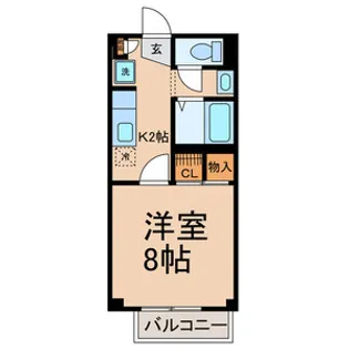 ISーFLAT.【202号室号室】の間取り