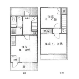 Rハウス仏生寺【1階】の間取り