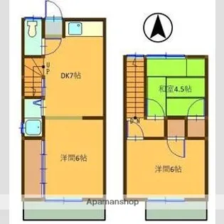 誠アパート【102号室】の間取り