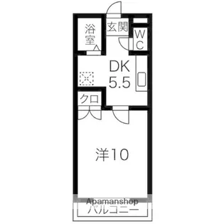 シャルムパレ【1階】の間取り