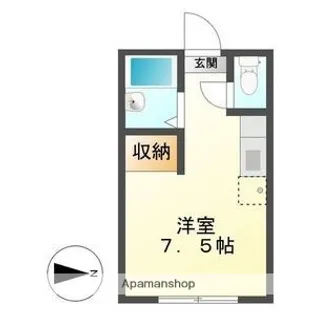 ナノハウス【204号室】の間取り