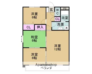 メゾンラフィネ(南濃町駒野)【4階】の間取り