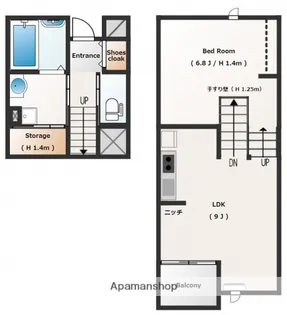 ELM【2階】の間取り