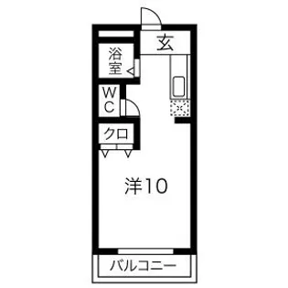 青柳ヒルズ【2階】の間取り