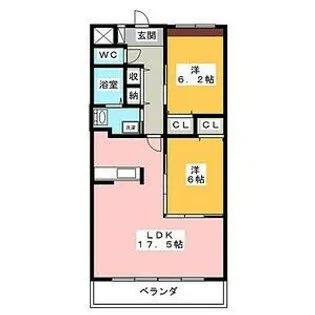 I.S.M IV【2階】の間取り