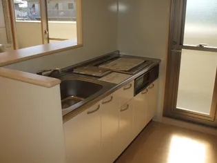 アクシス三本木【3階】のキッチン