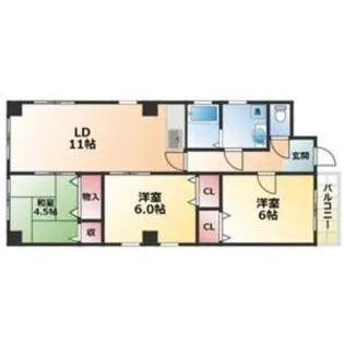 KーHOUSE壱番館【3階】の間取り