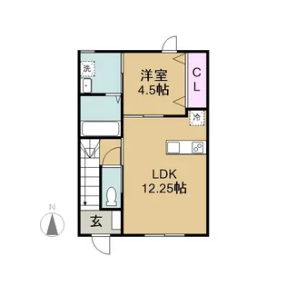 GRANDIR【2階】の間取り