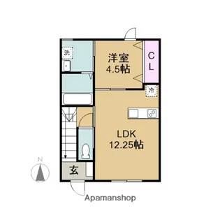 GRANDIR【2階】の間取り