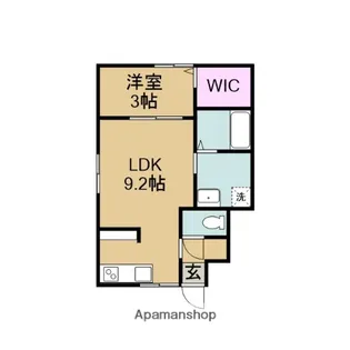 BASE大垣【1階】の間取り