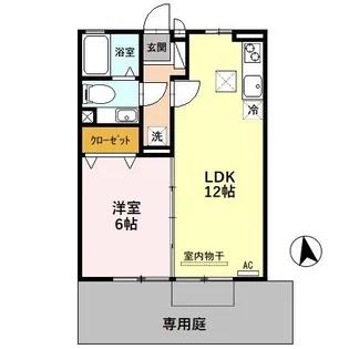 FRIENDRY SQUARE【1階】の間取り