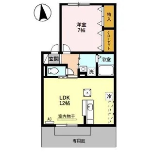 DEAR COURT【1階】の間取り