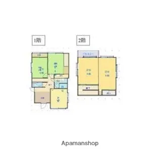 岐阜県大垣市内原1丁目【一戸建】の間取り