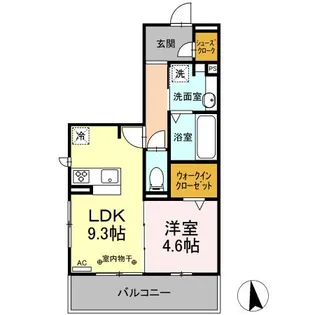 ドマーニ・S【2階】の間取り