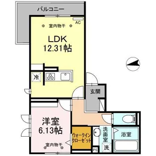 MORITAYA【2階】の間取り