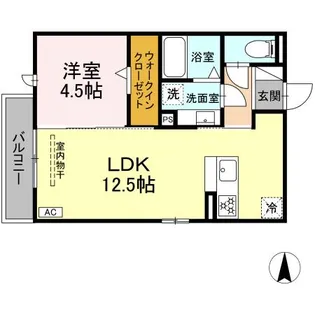 REGULUS【2階】の間取り