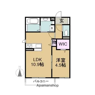 メゾン令和【2階】の間取り