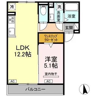 HILLS KEI【3階】の間取り