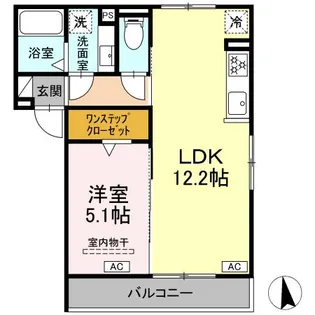 HILLS KEI【3階】の間取り