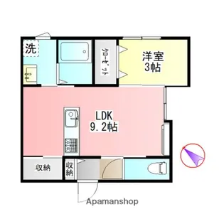 仮)禾森町【1階】の間取り