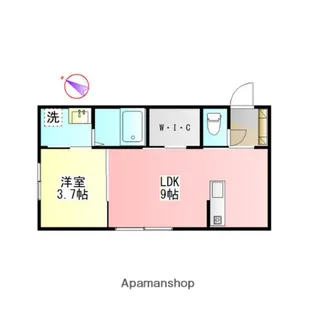 仮)禾森町【2階】の間取り