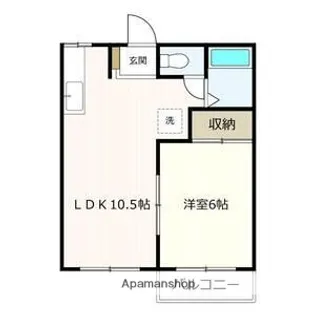 せせらぎと山のビスタ【2階】の間取り