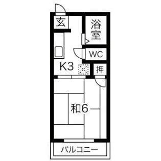 フォーブル平成【2階】の間取り