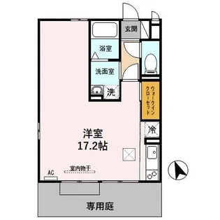 グラッツィア A【1階】の間取り