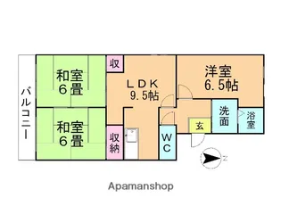 プレミール花岡(昼飯町)【102号室】の間取り