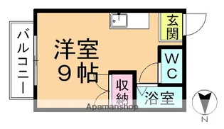 ロイヤル多賀Ⅱ【203号室】の間取り