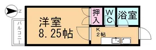 NORTH CAPITAL大井【1階】の間取り