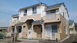 グリーンピースA【1階】の外観