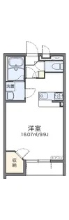 レオネクストグレートフル【205号室】の間取り